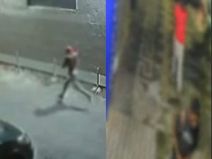 Suspeitos foram flagrados por câmeras de segurança. (Foto: Divulgação)