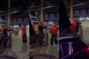 Segurança que agrediu dançarino do Trenzinho da Alegria em frente a bar em Anápolis é demitido