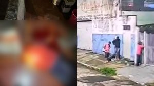 Irmãos reagiram ao perceber a invasão.