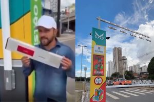 peça da cancela de prevenção de alagamentos