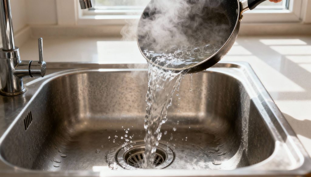 Jogar água quente na pia: encanadores alertam e explicam por que não é recomendado