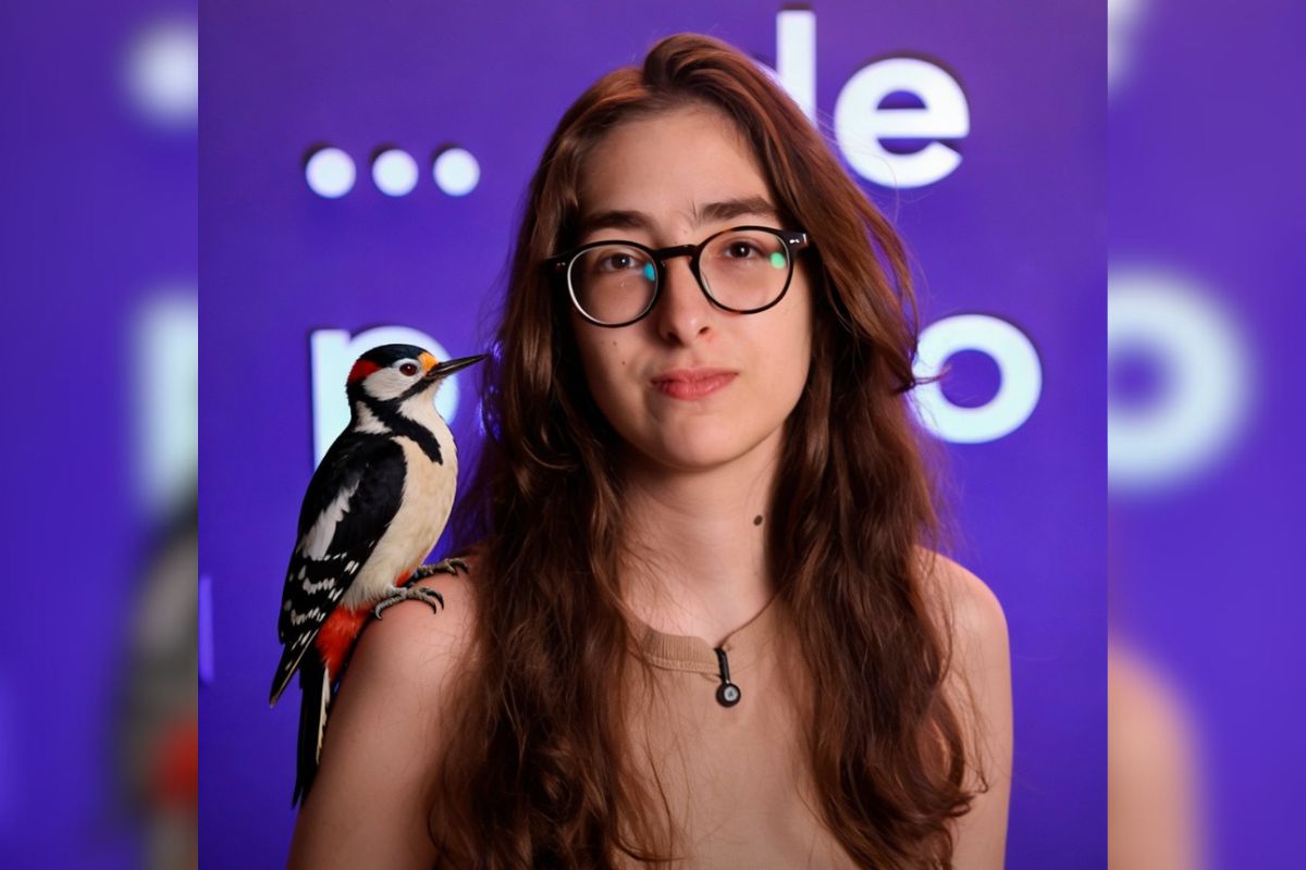 A língua gigante do pica-pau