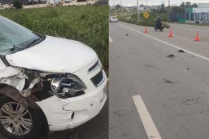 idoso atropelado em Aparecida de Goiânia