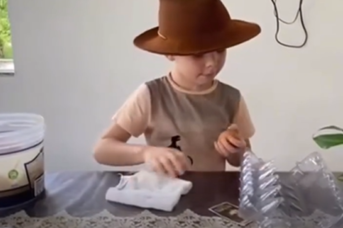 Ao ver família ameaçada por dificuldades financeiras, menino de 6 anos cria pequeno negócio de ovos e ajuda a garantir a própria rematrícula