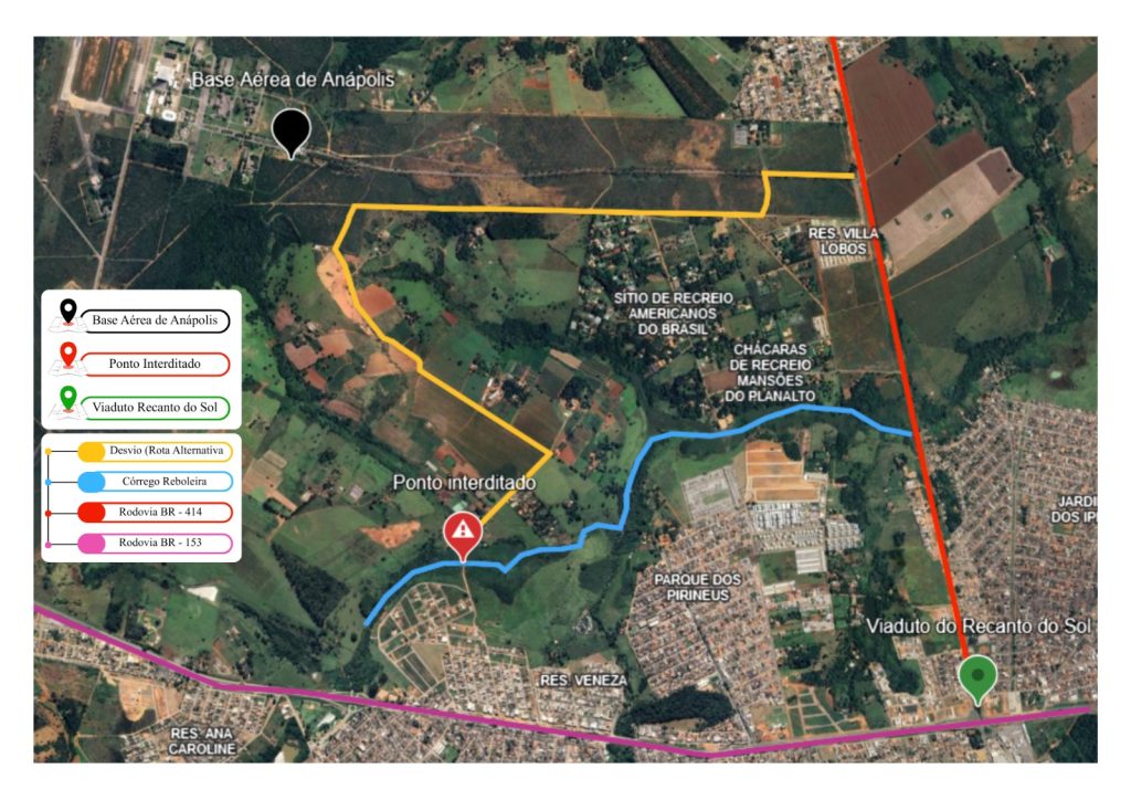 Desvio do Córrego Reboleiras