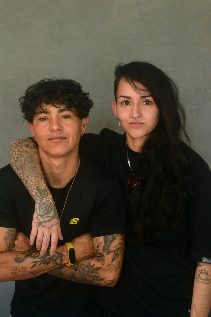 Sthephane e Janaína tem se tornado referência no cenário da arte em Anápolis. (Foto: Divulgação)