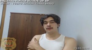 Ex-piloto Pedro Turra, denunciado pelo homicídio do adolescente Rodrigo Castanheira.