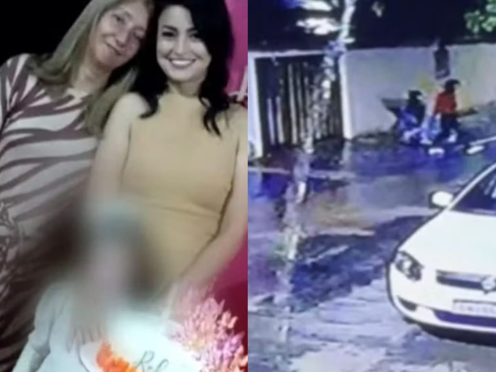 Mãe foi morta pela própria filha, em Guapó. (Foto: Reprodução/TV Anhanguera)