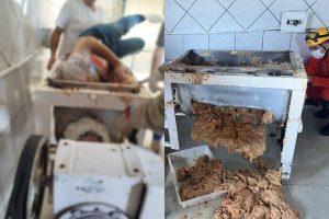 Acidente em fábrica deixa trabalhador preso em máquina de doces em Anápolis