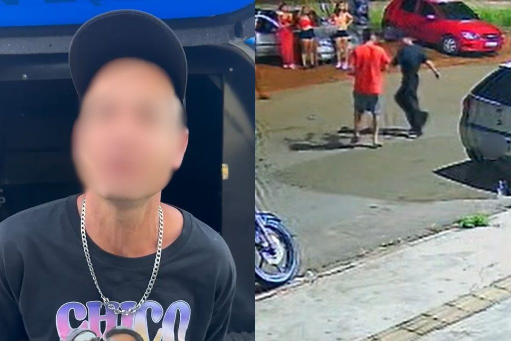 homem foi preso após matar jovem
