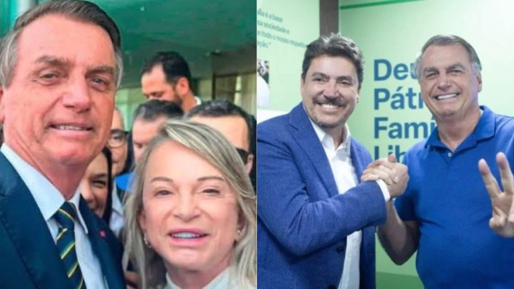 Magda Moffato Bolsonaro e Wiilder Morais