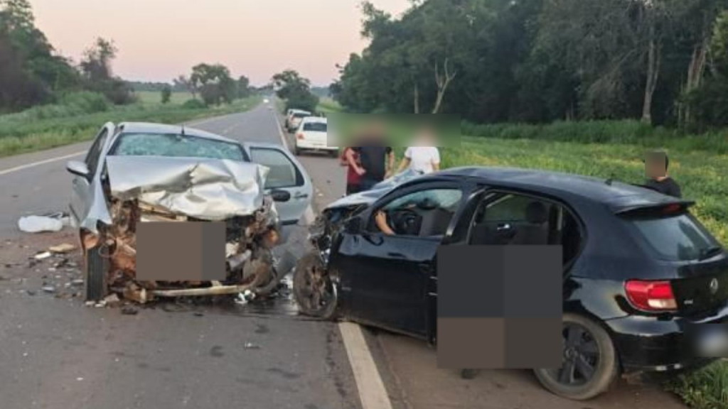 Acidente ocorreu na região de Nazário, na GO-060. (Foto: Reprodução)