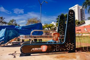 nova academia do parque ipiranga, em Anápolis