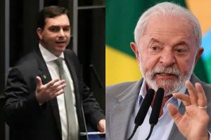 Flávio Bolsonaro diz que irá ao TSE contra 'crimes do PT na Sapucaí' por desfile pró-Lula