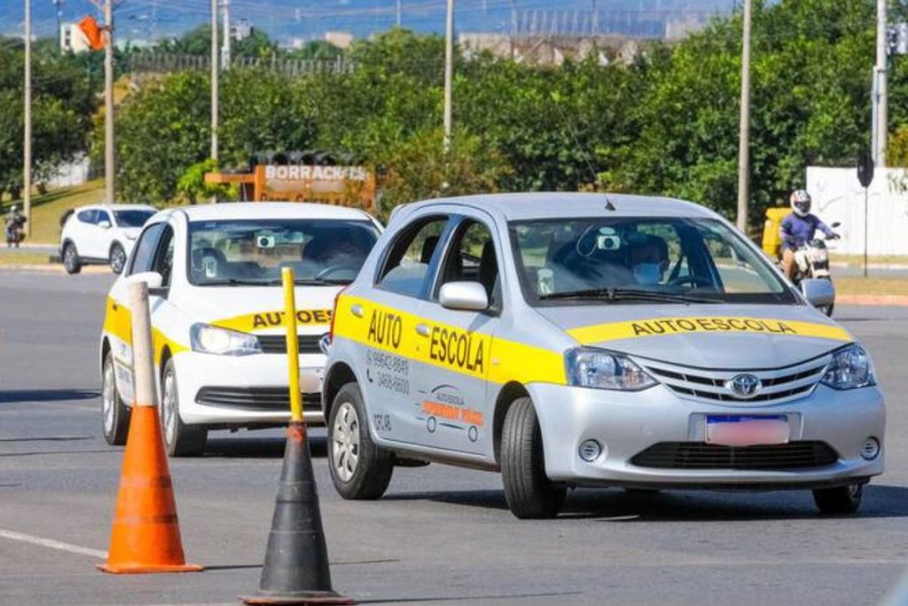 aula prática em autoescola
