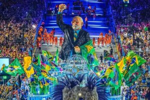 Desfile de Carnaval homenageou Lula