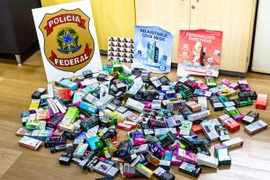 apreensão de cigarros eletrônicos