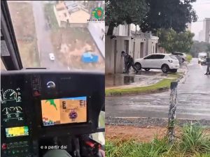 Polícia Militar localizou dupla suspeita de assaltar motorista de aplicativo. (Foto: Divulgação)