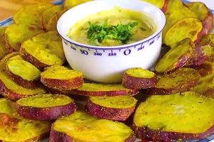 forma correta de preparar batata-doce