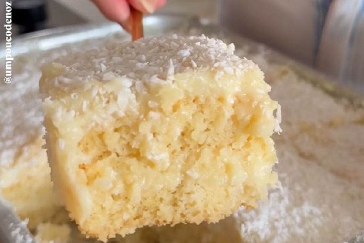 Receita de bolo gelado de beijinho