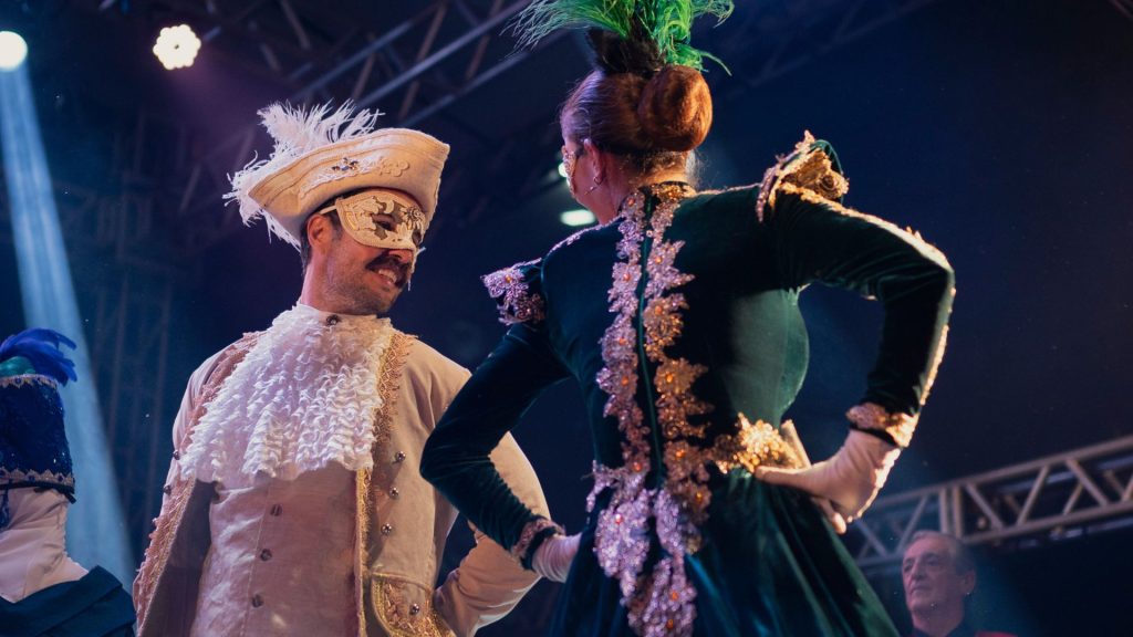 Carnavale di Venezia, uma das atrações do Festival Italiano de Nova Veneza.