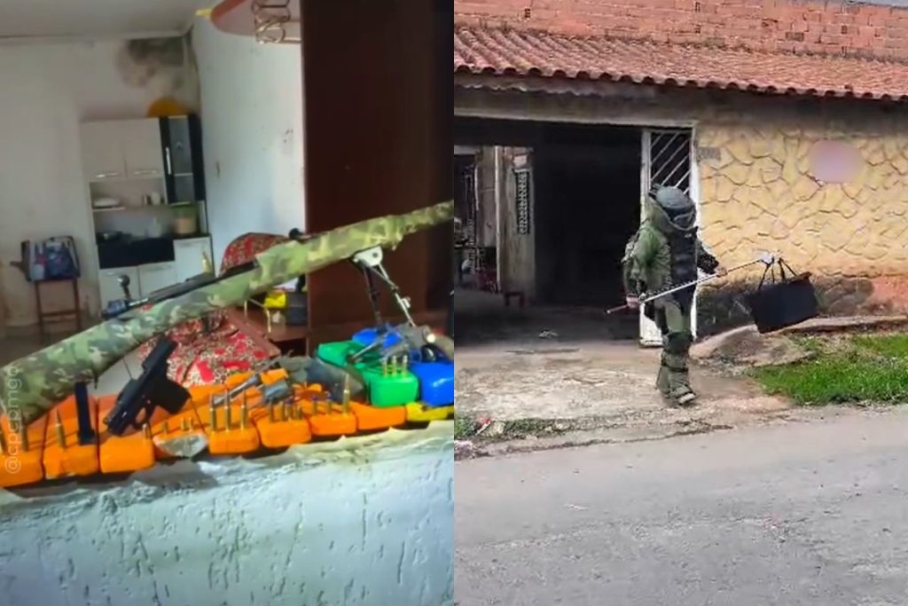 operação da rotam em senador canedo