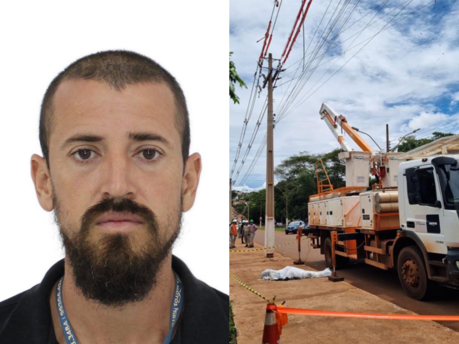 Trabalhador foi identificado como Leonardo Couto Cabral. (Foto: Reprodução)