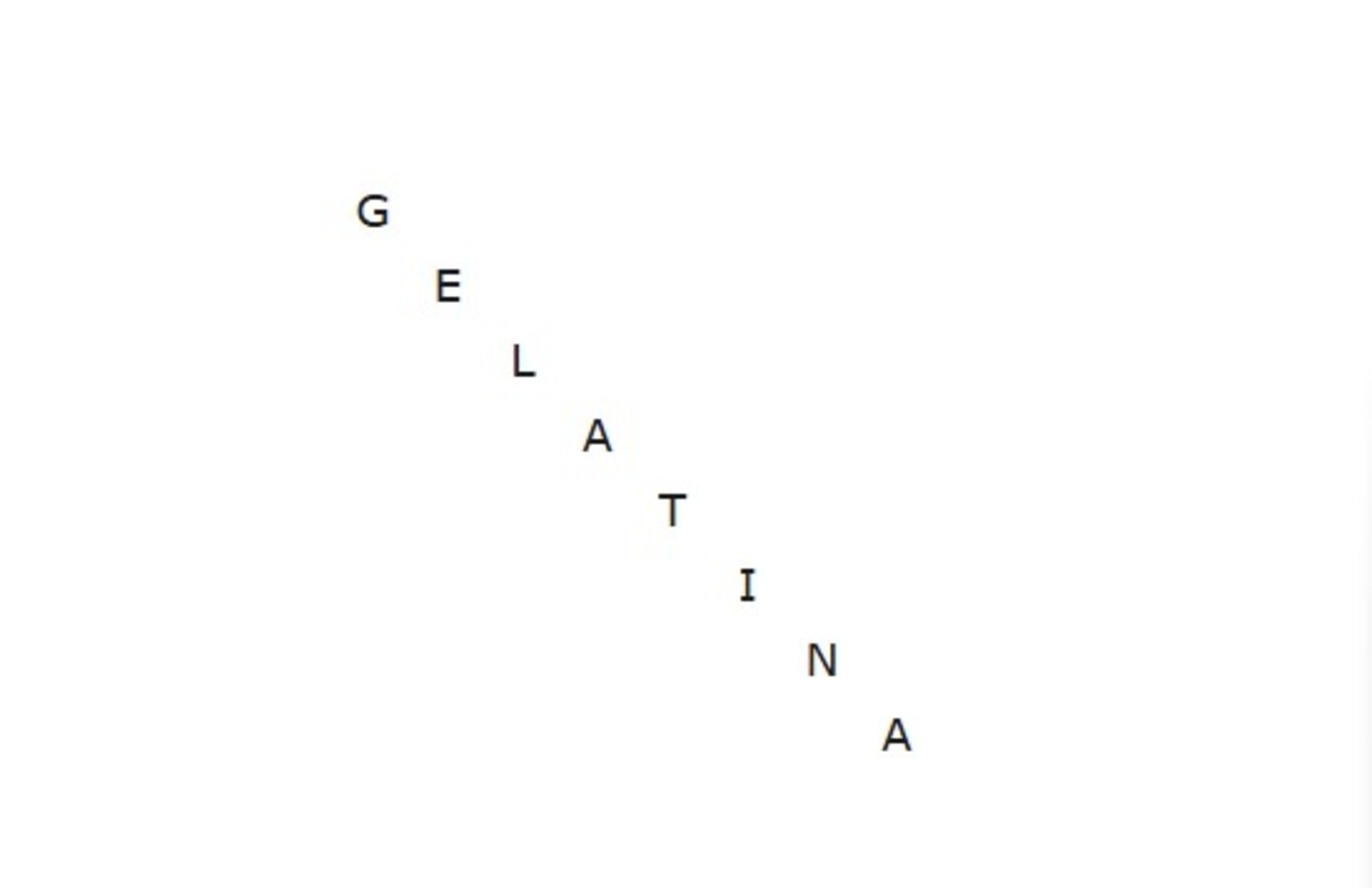 Desafio do momento: encontre a palavra “GELATINA” em menos de 12 segundos e mostre que você é capaz