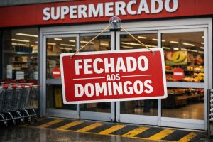supermercados não vão abrir mais aos domingos