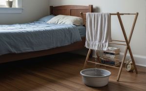 Umidificador de ar caseiro ajuda a melhorar o sono, reduzir o ar seco e aumentar o conforto no quarto, especialmente para quem não tem ar-condicionado.