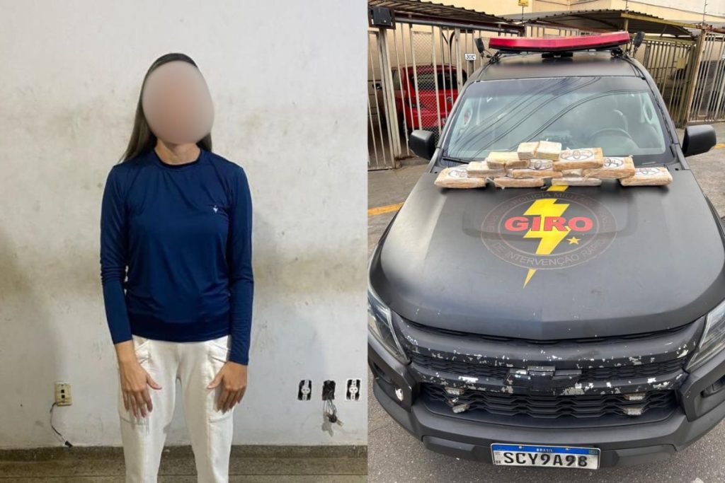 Engenheira presa em Aparecida de Goiânia fingia trabalhar como motorista de aplicativo, mas na verdade transportava drogas