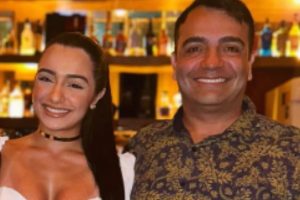 Duda ao lado do pai, Dyogo Hilario Tocafundo. (Foto: Redes Sociais)