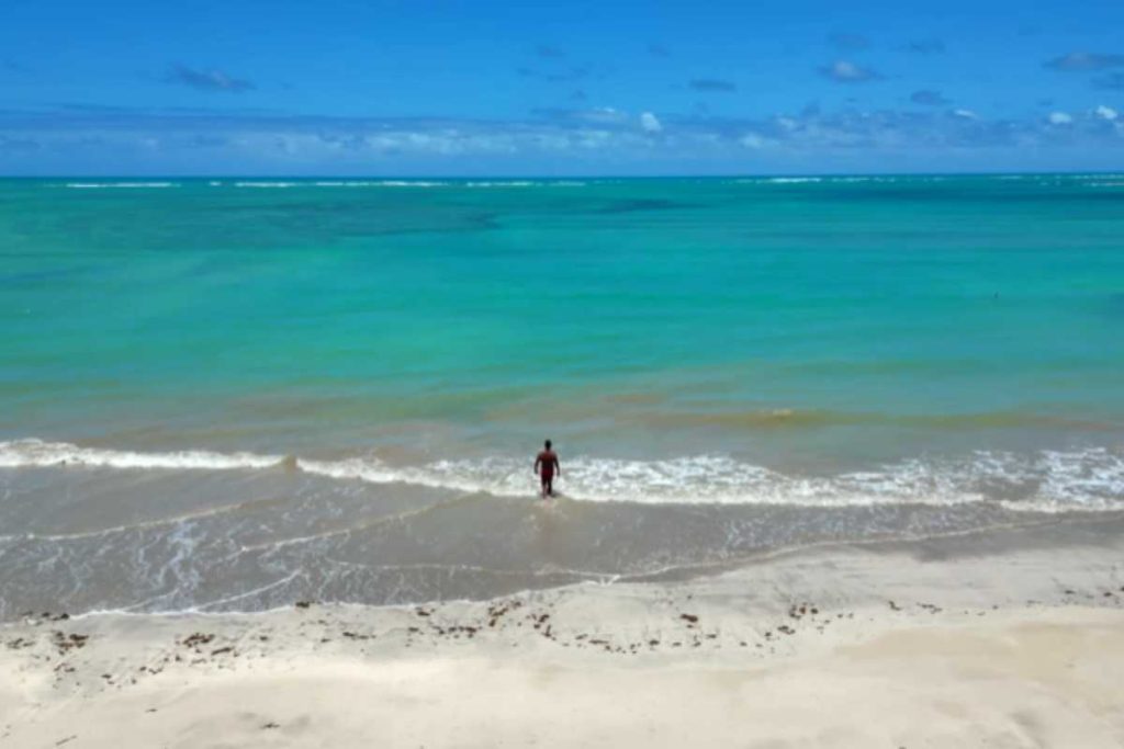 A praia nordestina de águas cristalinas que virou a queridinha dos turistas