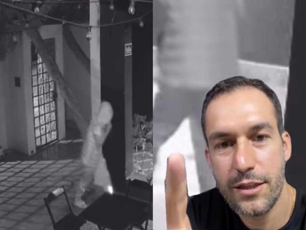 Empresário desabafou e pediu apoio para localizar suspeito. (Foto: Reprodução)