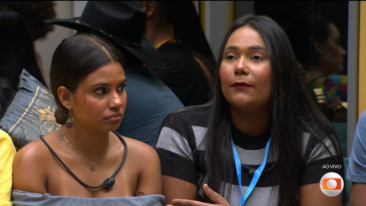 BBB 26: Chaiany muda de opinião e dá o anjo para Gabriela
