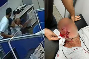 Idoso agredido em agência do INSS