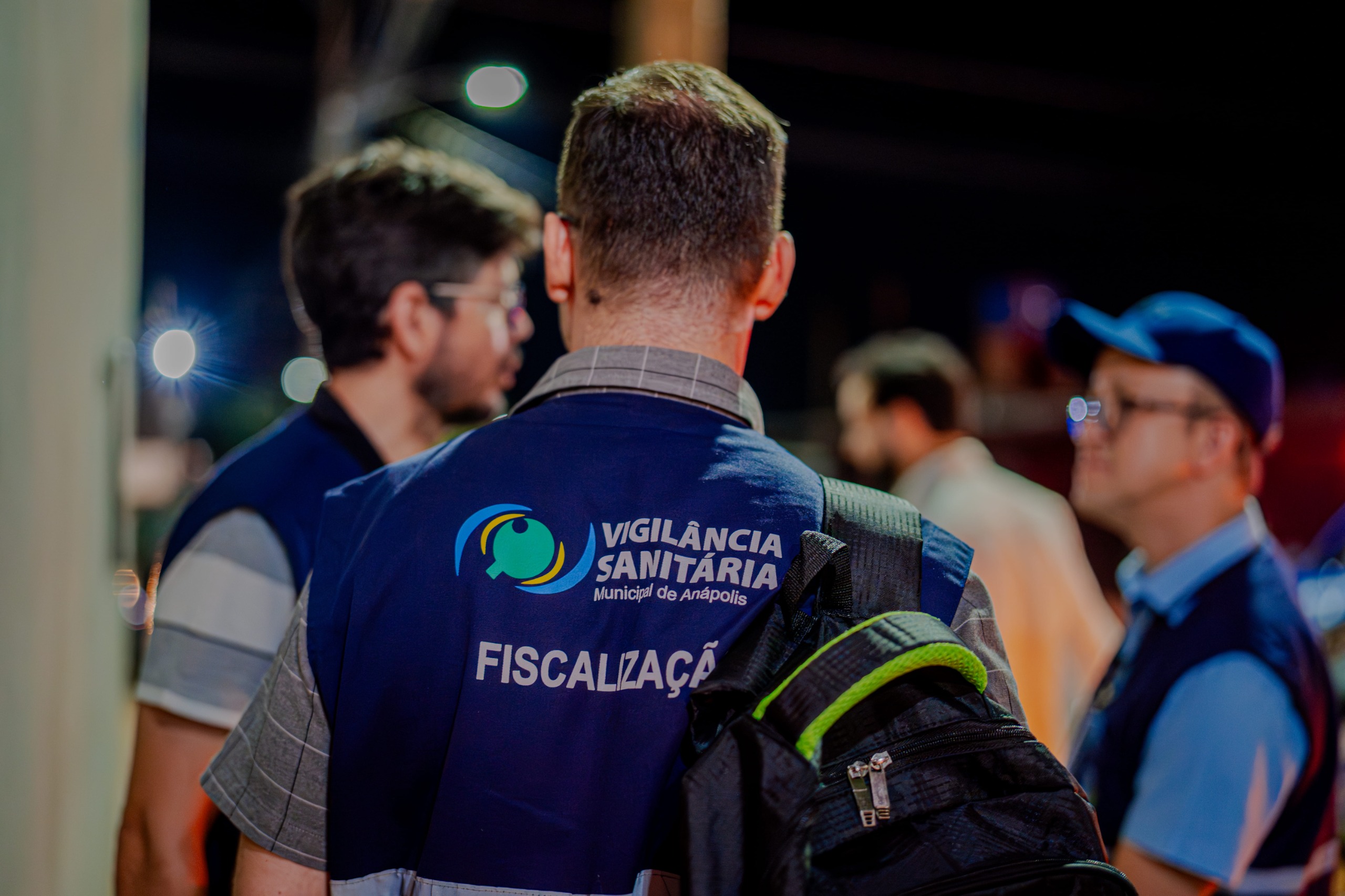 Vigilância Sanitária também atuou na força-tarefa. (Foto: Paulo de Tarso)