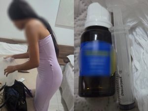 Jovem foi presa em Anápolis, suspeita de roubar as vítimas que conheceu em aplicativos de namoro. (Foto: Divulgação/PC)