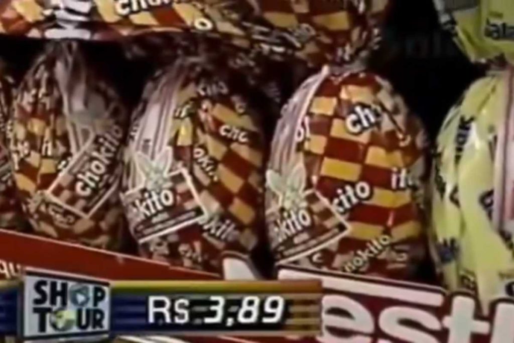 Preços dos ovos de Páscoa em 1995 surgem na internet e chamam atenção