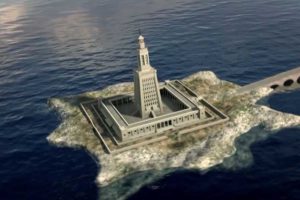 Restos de uma das sete maravilhas do mundo antigo são achados no mar Mediterrâneo