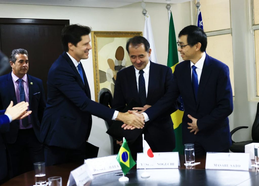 Estado de Goiás assinou acordo com o Japão para processar terras raras.