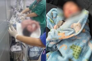 Bebê encontrado em caixa de papelão na GO-403 recebe alta e deixa maternidade em Senador Canedo