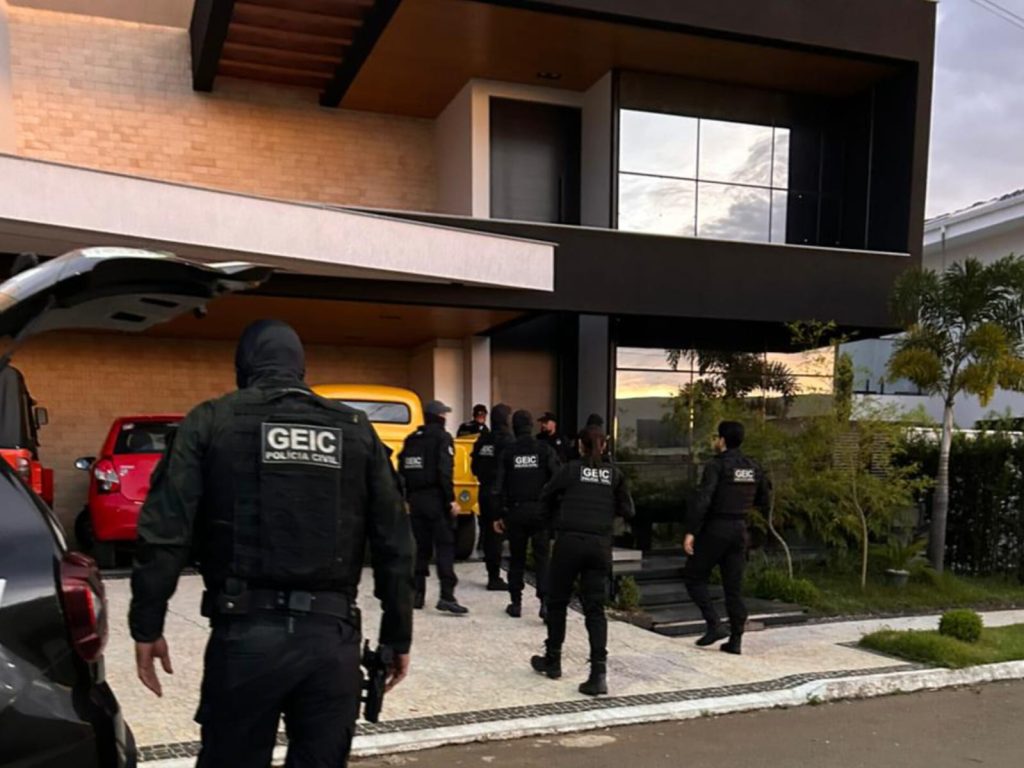 Dois condomínios de luxo foram alvo da PC durante operação. (Foto: Divulgação)