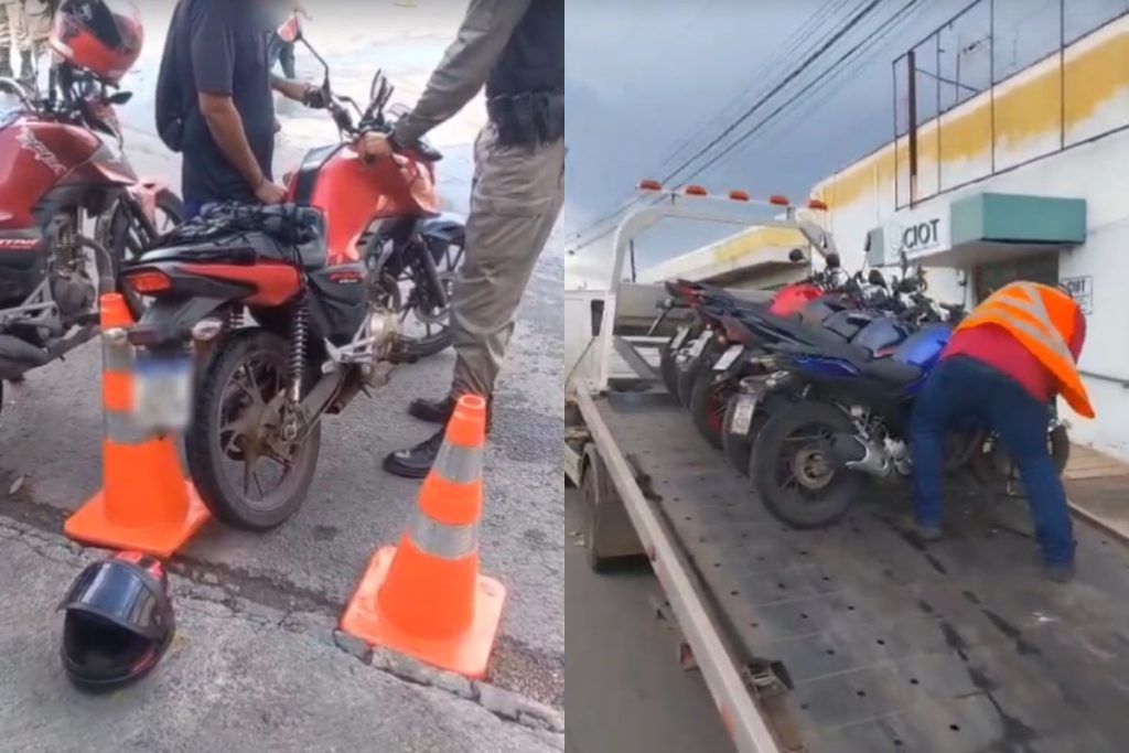 Operação ‘Randandan’ apreende motos barulhentas e aplica 15 multas em Aparecida de Goiânia