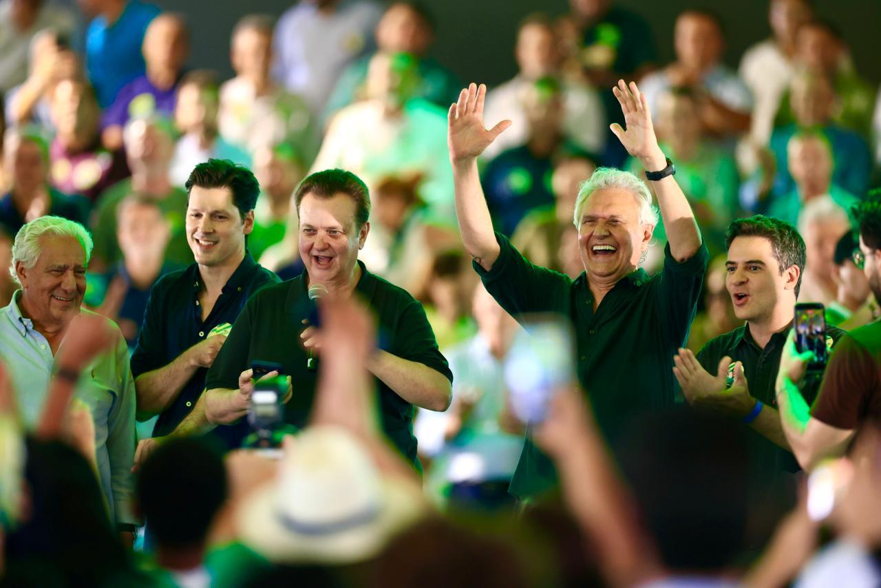 Kassab reafirma pré-candidatura de Caiado à Presidência da República e diz que governador é um dos nomes mais preparados do país