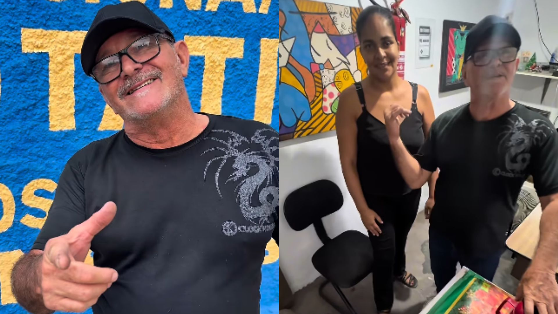 Internauta viralizou ao mostrar como funciona cumprimentar alguém em Goiânia.