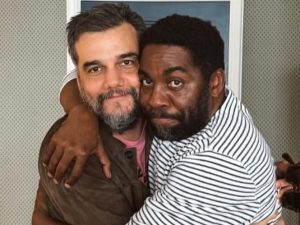 Lázaro Ramos encontra Wagner Moura em Los Angeles antes do Oscar 2026