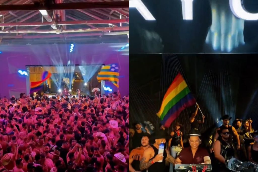 Festa LGBT de luxo celebrando a cultura country chama atenção em Goiânia