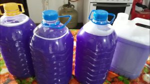 Desinfetante caseiro