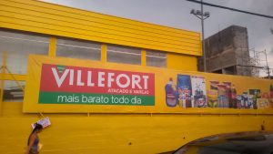 Villefort vai inaugurar nova unidade na esquina entre a Avenida Brasil e a Avenida Faiad Hanna.